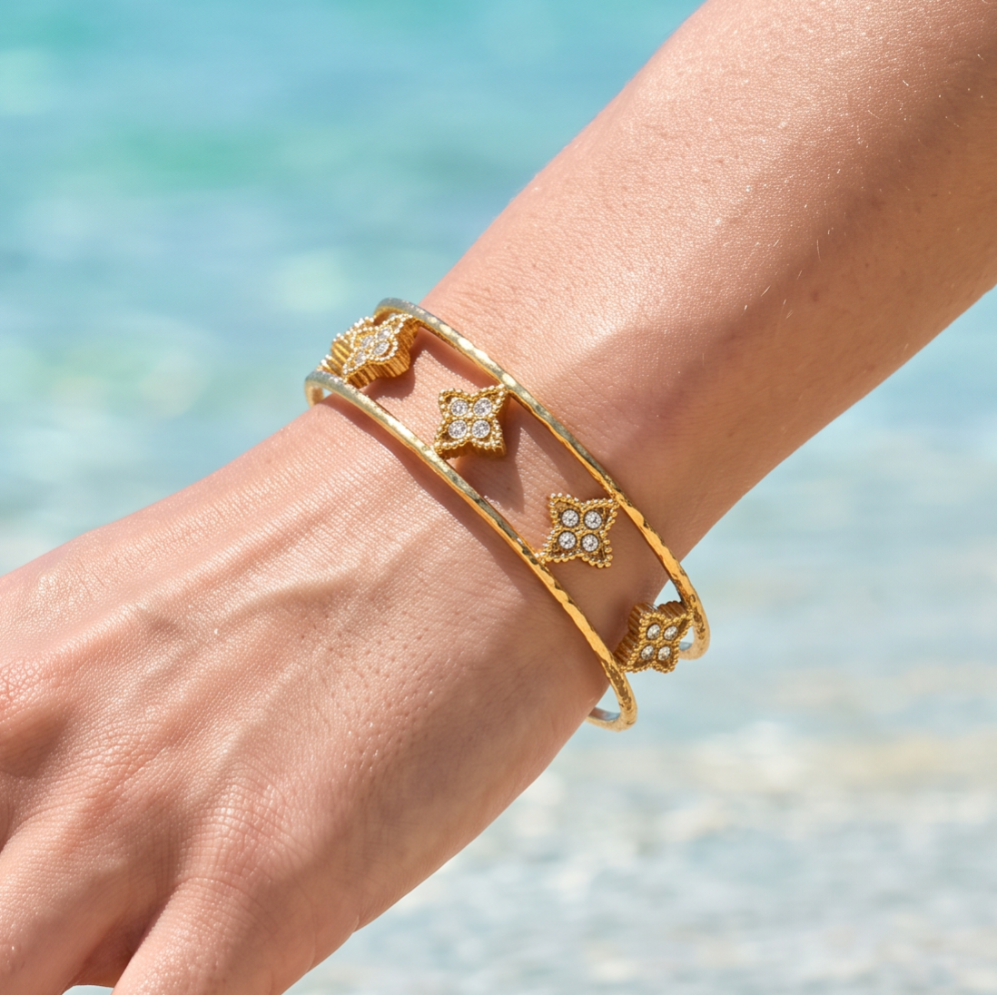 Bracelet Jonc doré
