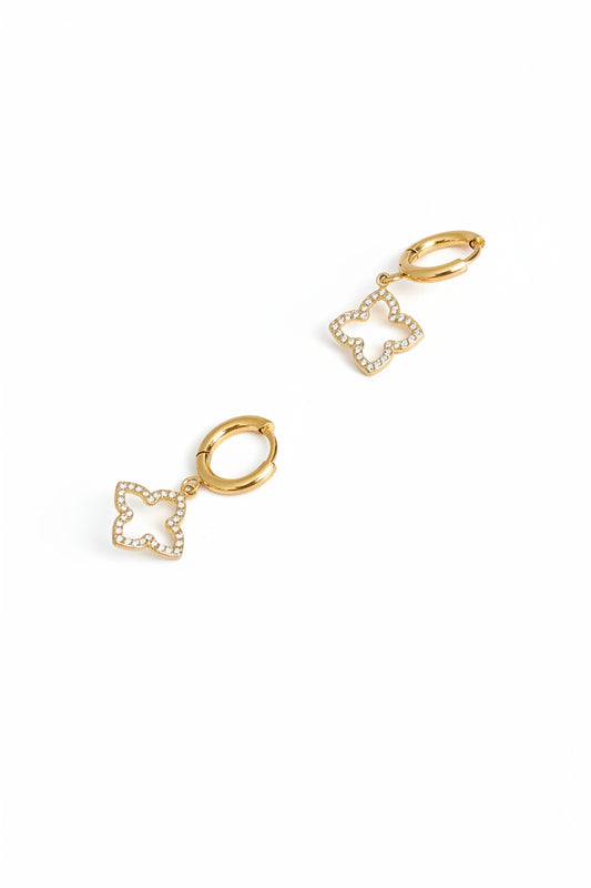 Boucles d'oreilles dorées
