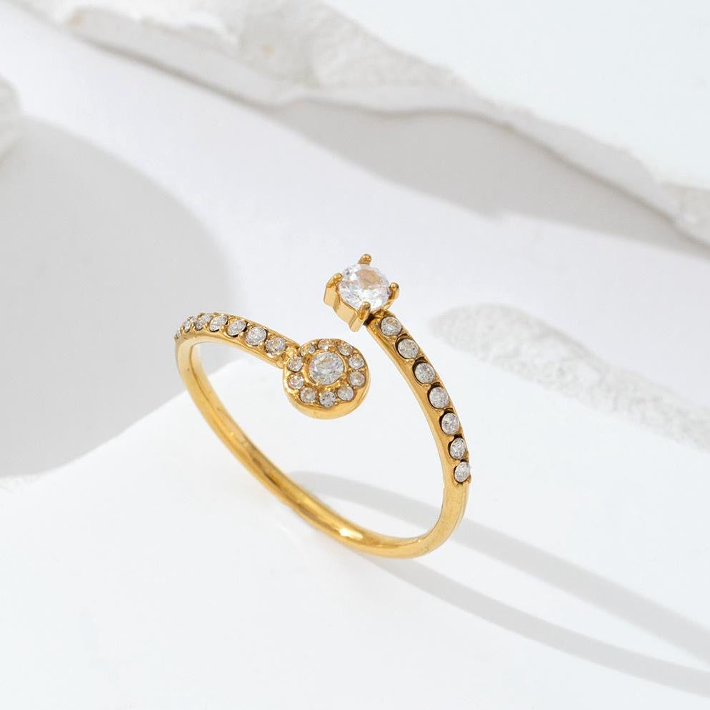 Bague dorée