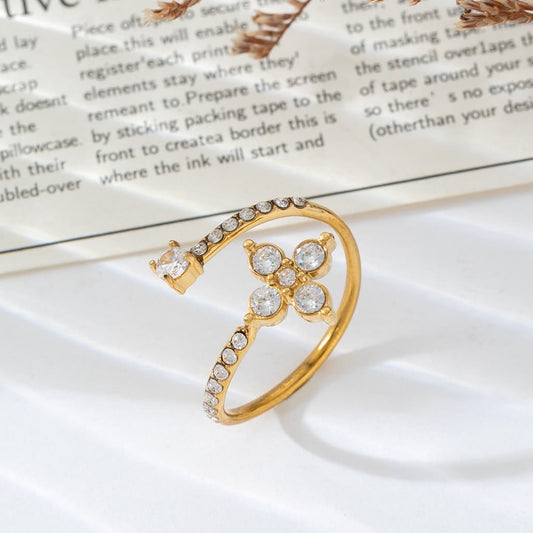 Bague dorée