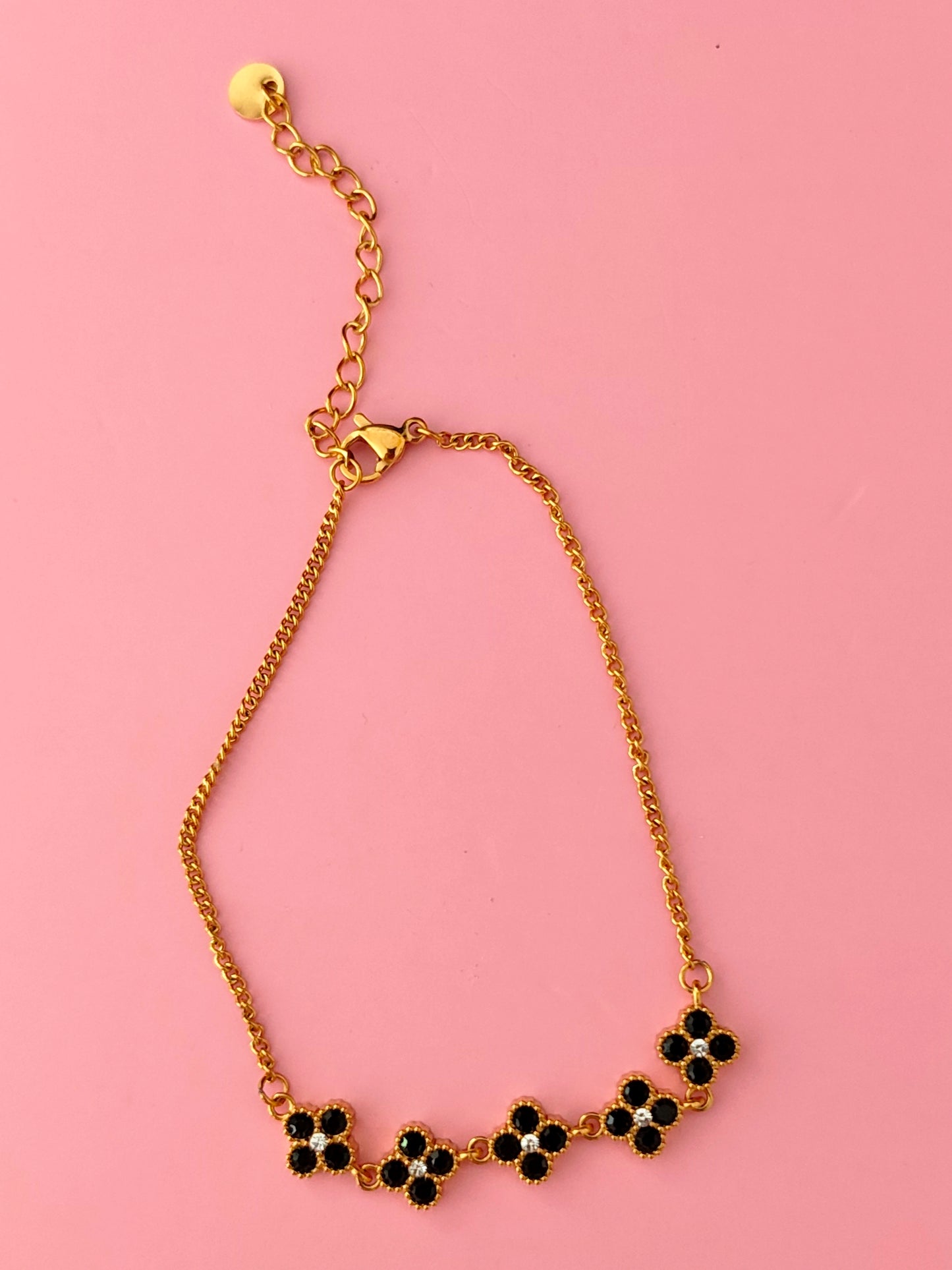 Chaine de cheville dorée