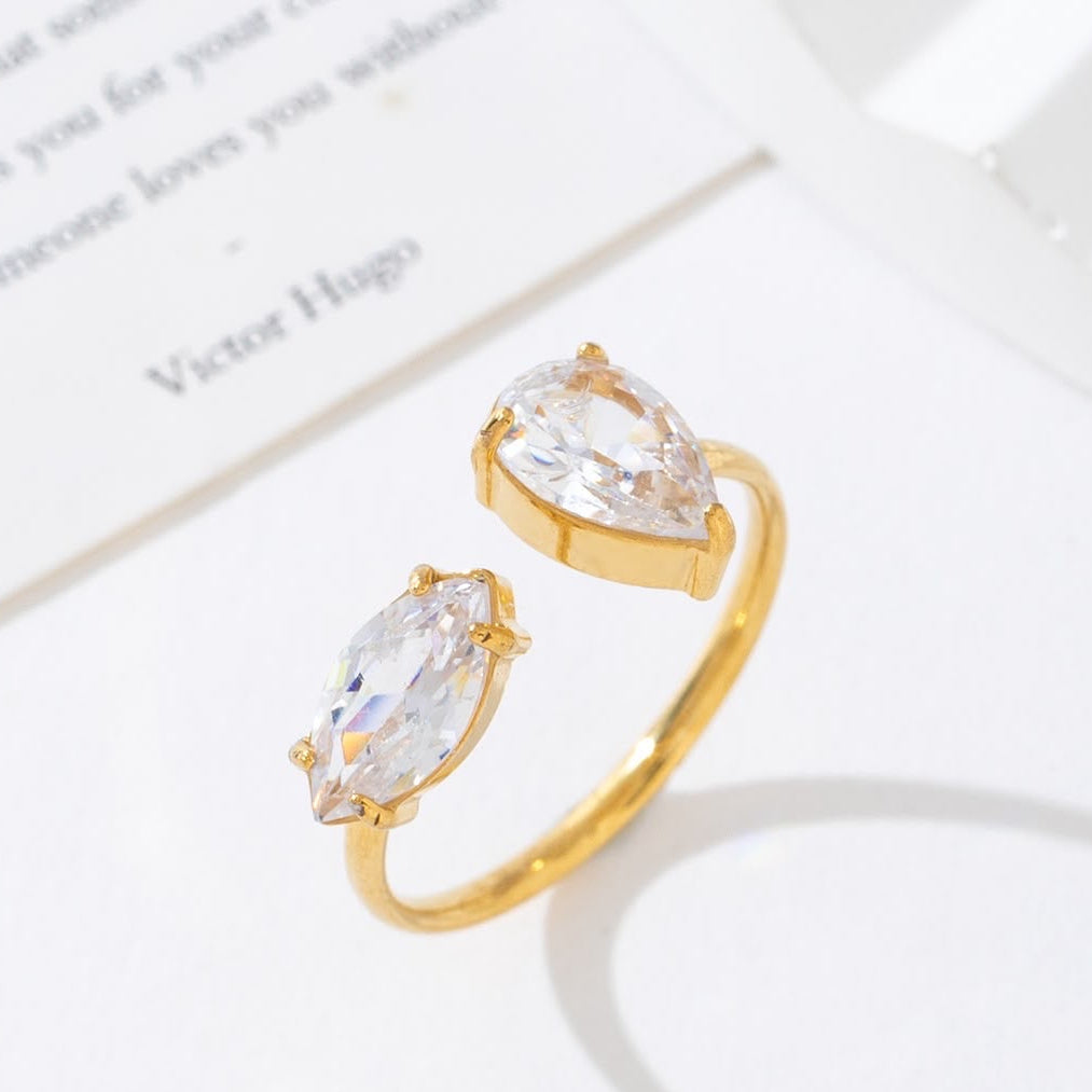 Bague dorée