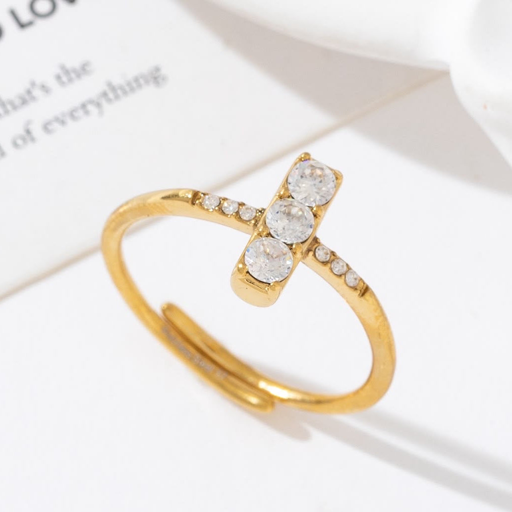 Bague dorée
