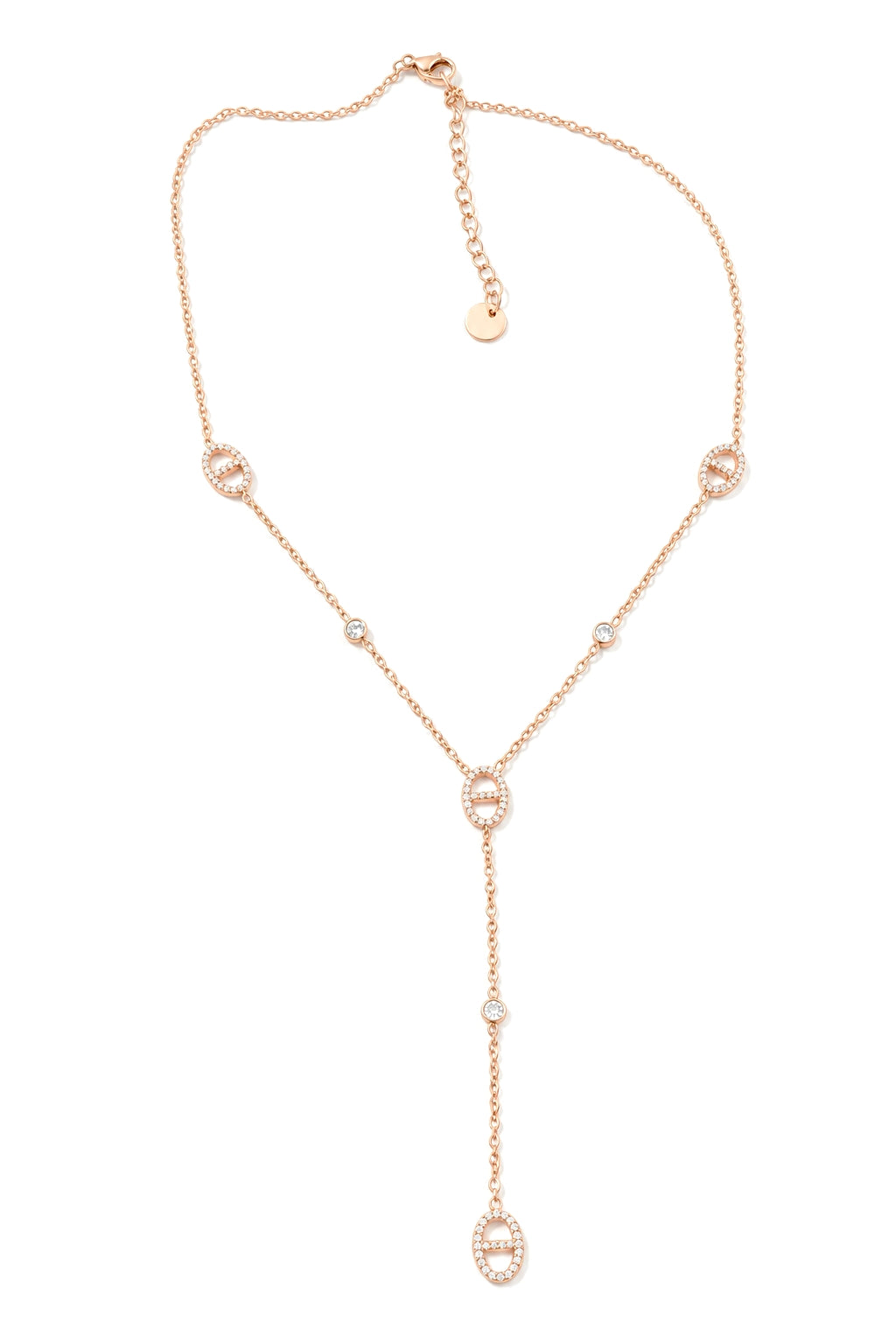 Collier y mailles marine ⭐🩷