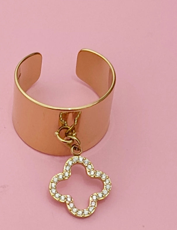 Bague dorée