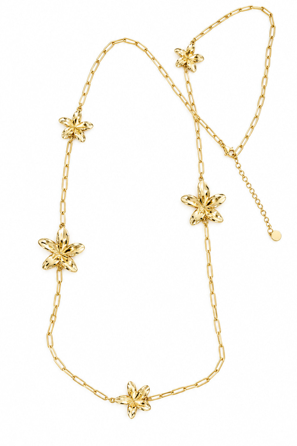 ✨Collier sautoir fleurs🌸