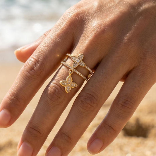 Bague dorée